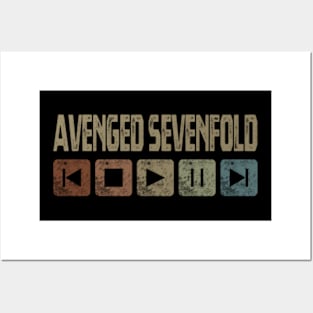 Avenged Sevenfold Control Button Posters and Art